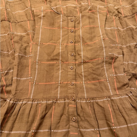 Ace & Jig Dorothy dress in fawn - Picture 5 of 7